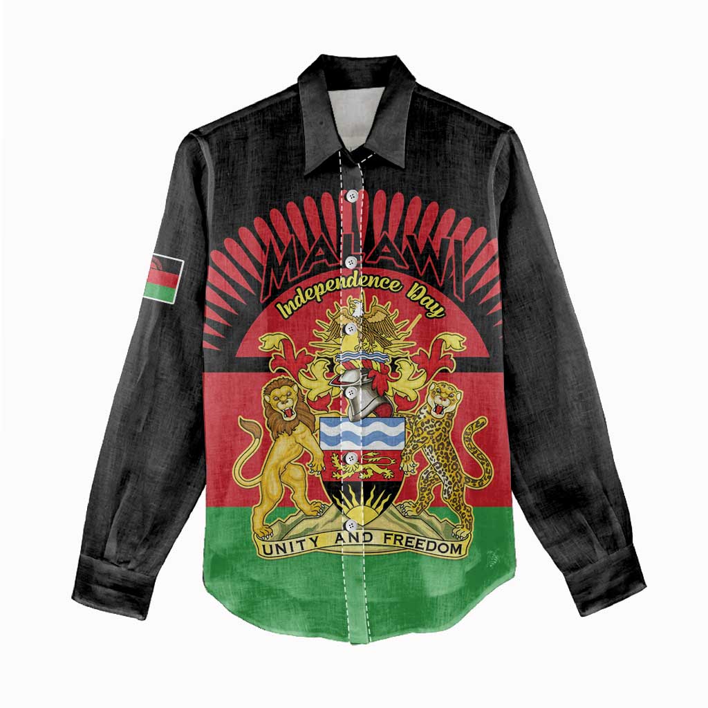 Personalized Happy Malawi Independence Day Women Casual Shirt LT15