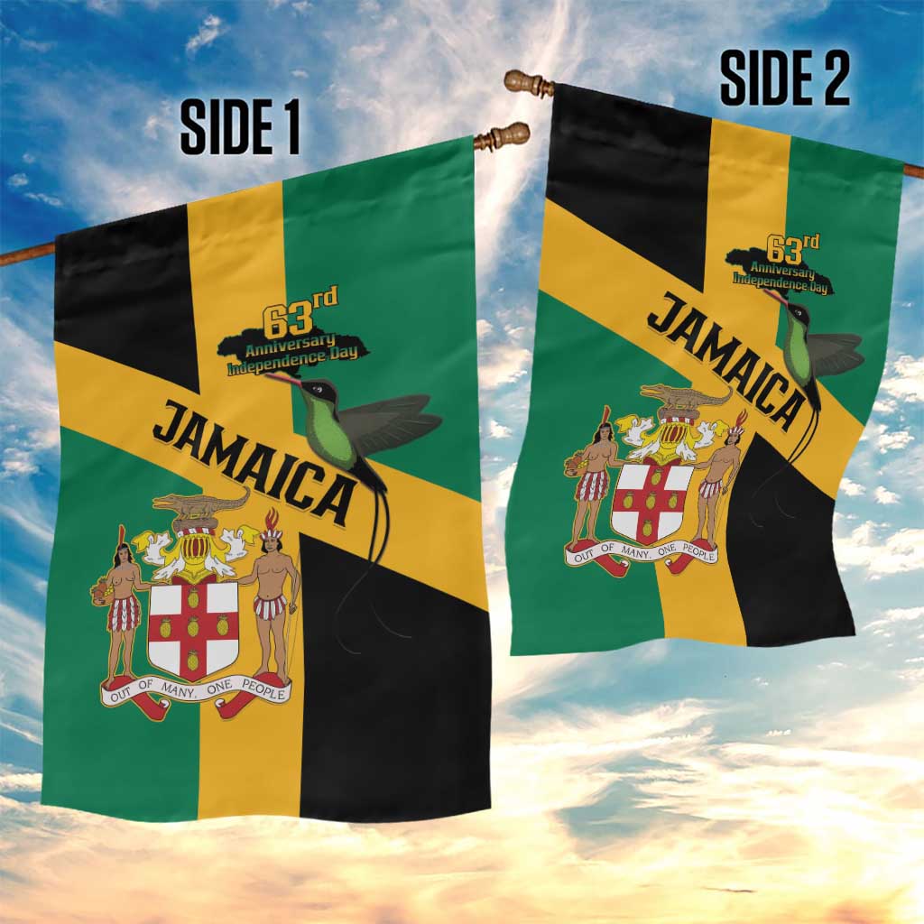 Happy Jumieka Independence Day Garden Flag Coat Of Arms Flag Style LT15