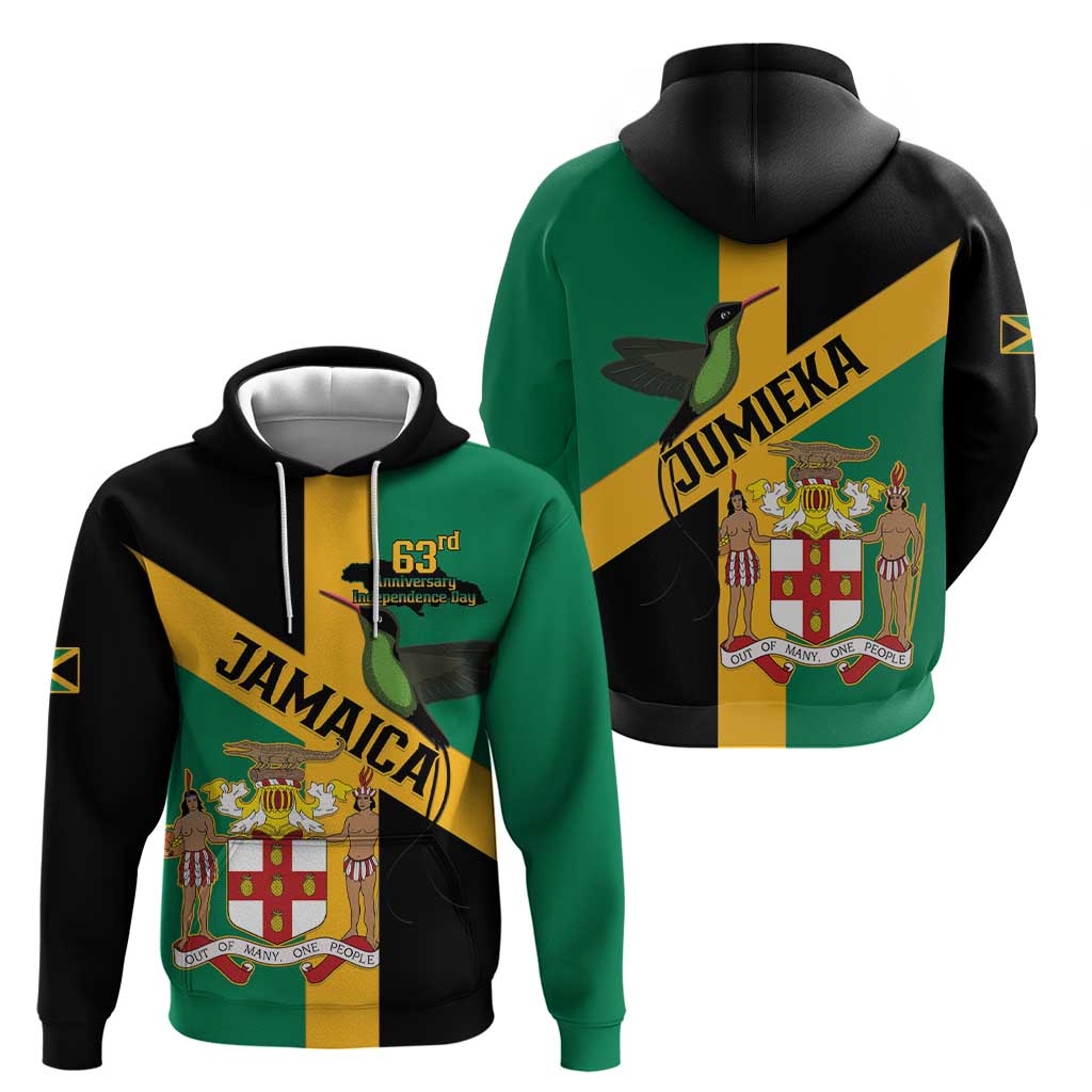Jamaica Hoodie 63rd Anniversary Independence Day LT15
