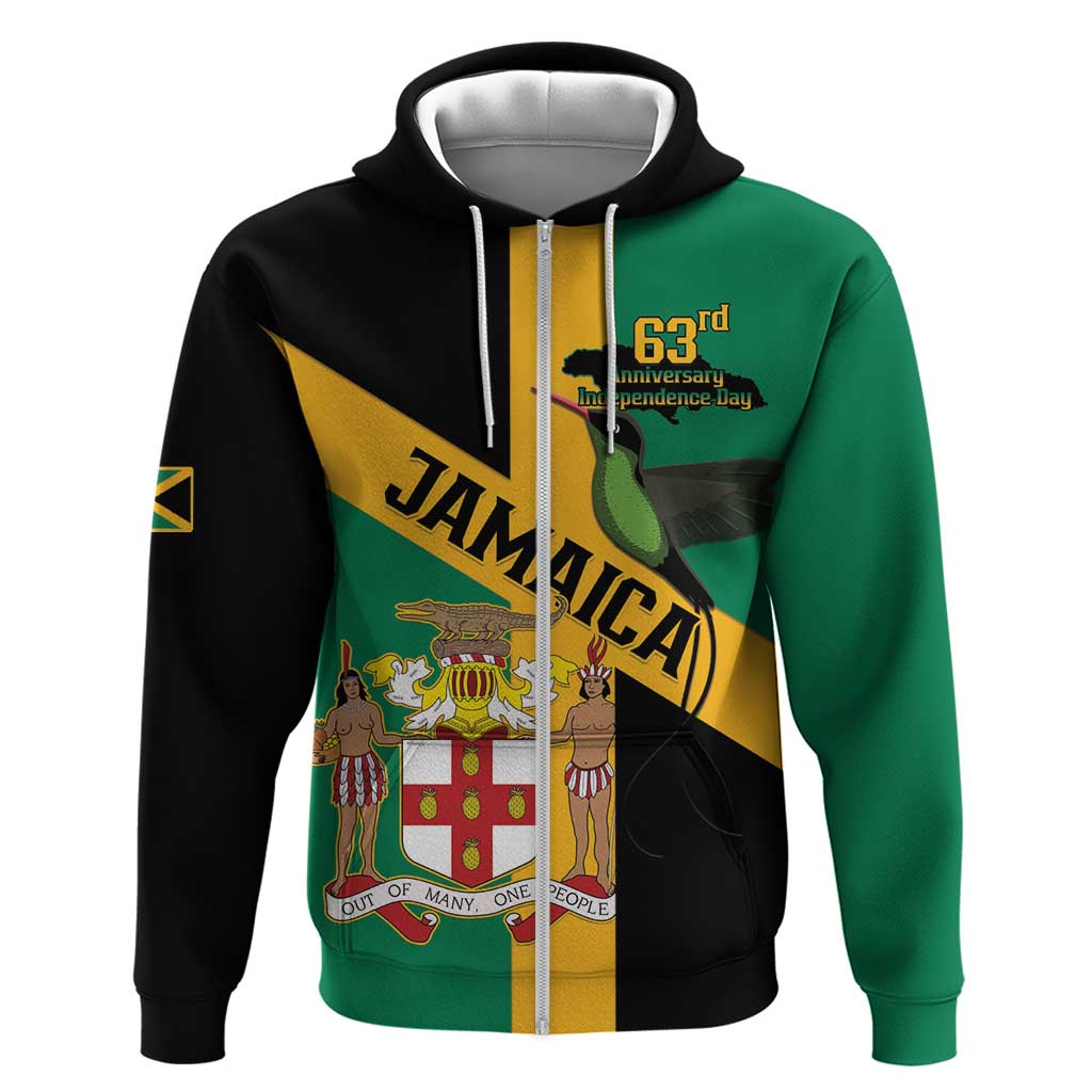 Jamaica Hoodie 63rd Anniversary Independence Day LT15