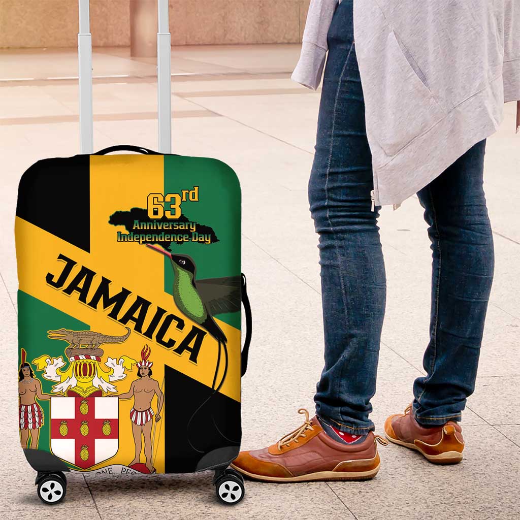 Jamaica Luggage Cover 63rd Anniversary Independence Day LT15