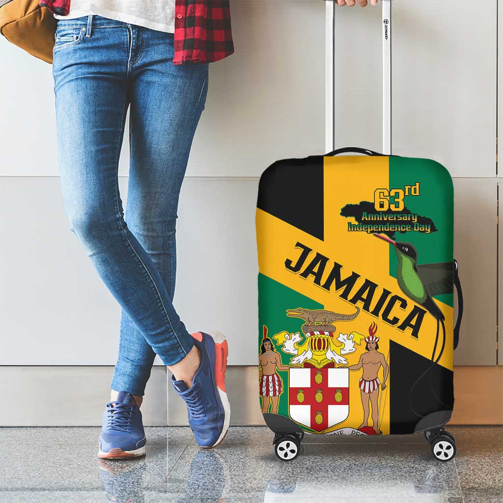 Jamaica Luggage Cover 63rd Anniversary Independence Day LT15