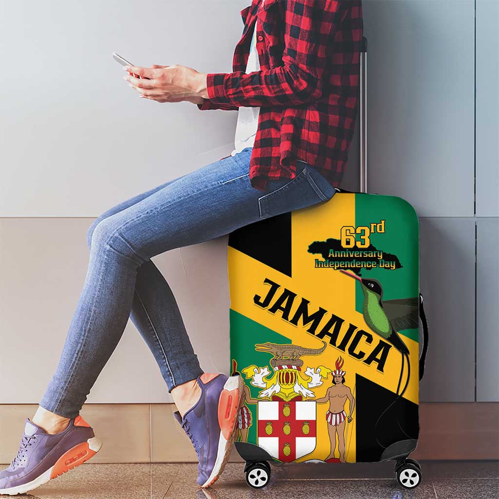 Jamaica Luggage Cover 63rd Anniversary Independence Day LT15