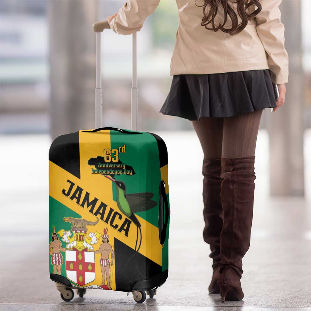 Jamaica Luggage Cover 63rd Anniversary Independence Day LT15