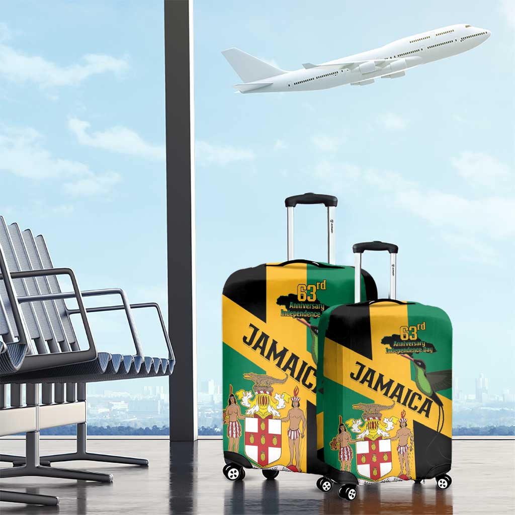 Jamaica Luggage Cover 63rd Anniversary Independence Day LT15
