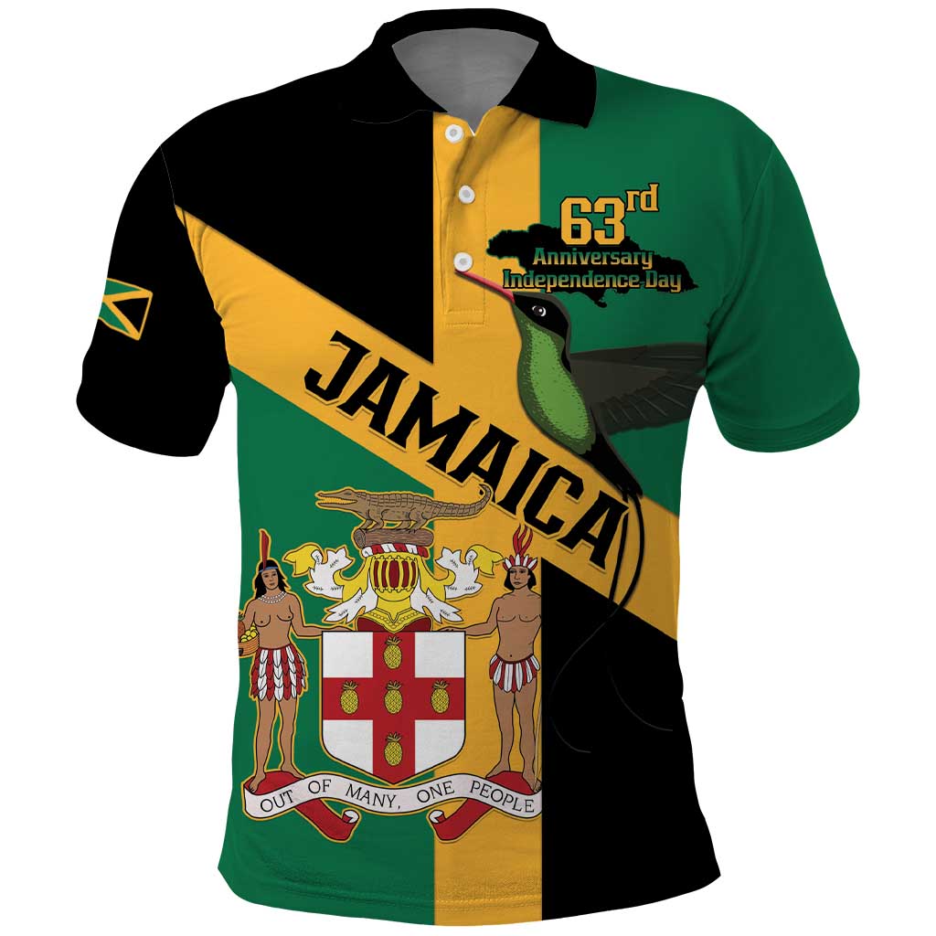 Jamaica Polo Shirt 63rd Anniversary Independence Day LT15