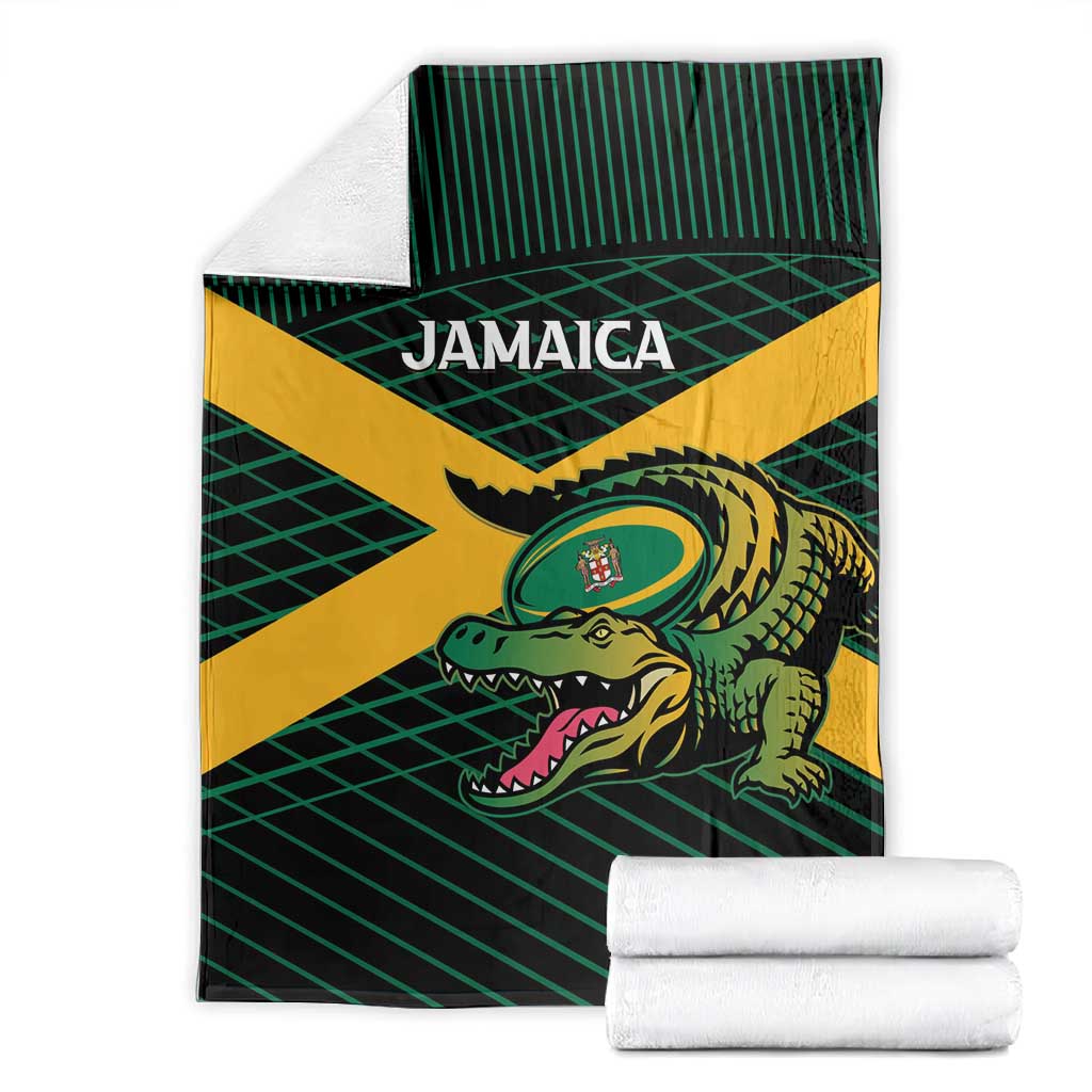 Jamaica Rugby Blanket Go Champions LT15
