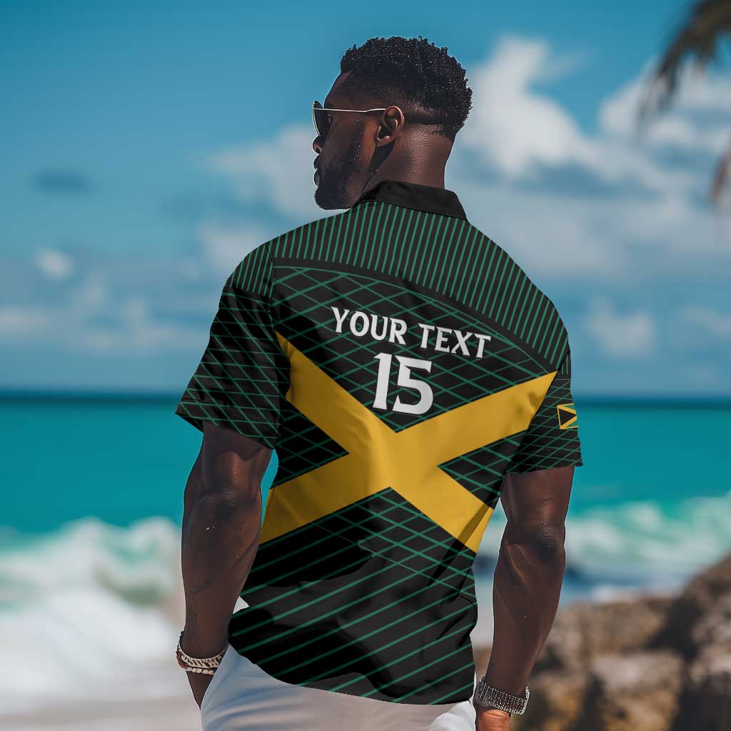 Jamaica Rugby Custom Hawaiian Shirt Go Champions LT15