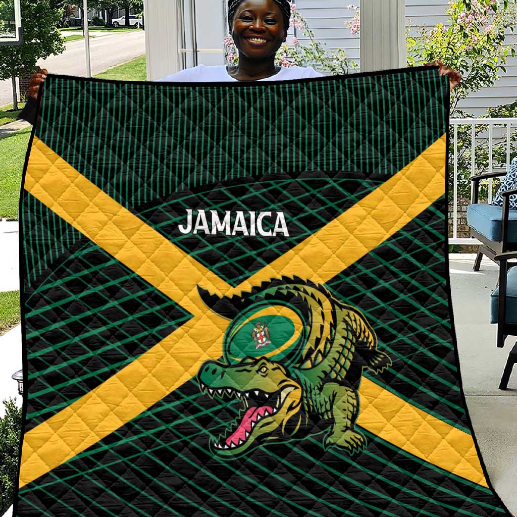 Jamaica Rugby Quilt Go Champions LT15