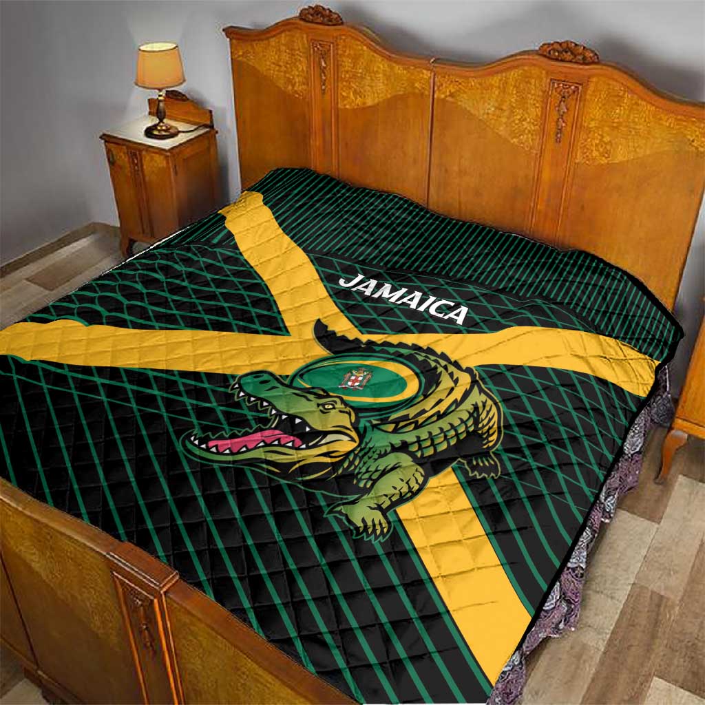 Jamaica Rugby Quilt Go Champions LT15