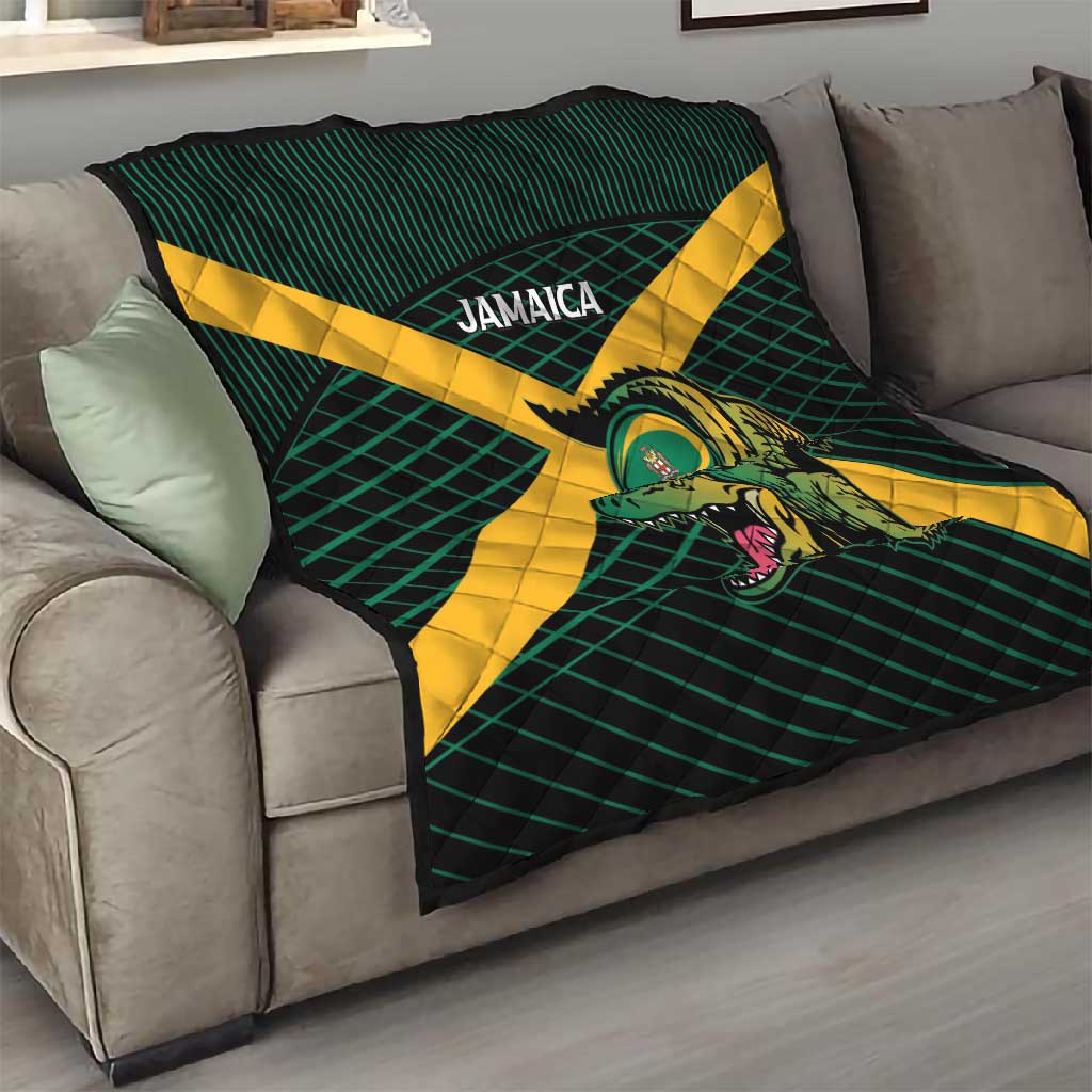 Jamaica Rugby Quilt Go Champions LT15
