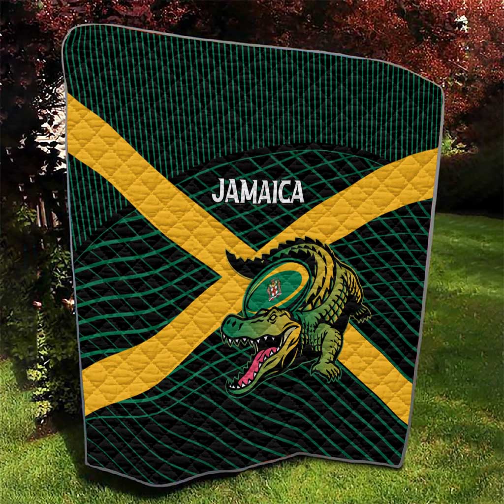Jamaica Rugby Quilt Go Champions LT15