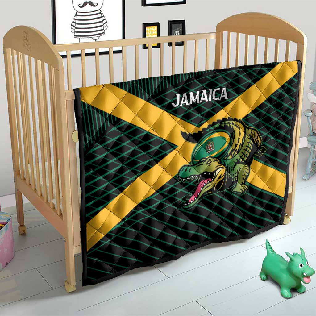 Jamaica Rugby Quilt Go Champions LT15