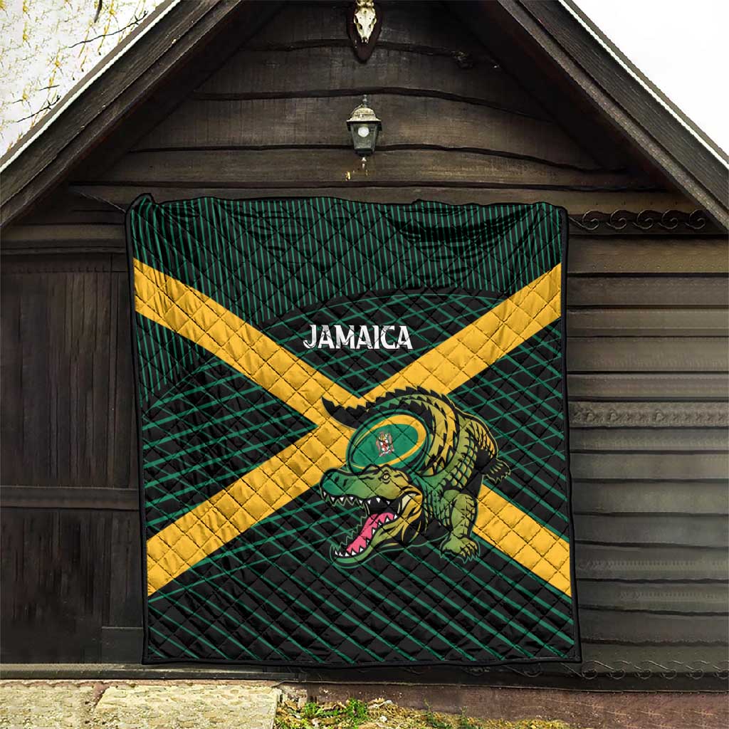 Jamaica Rugby Quilt Go Champions LT15