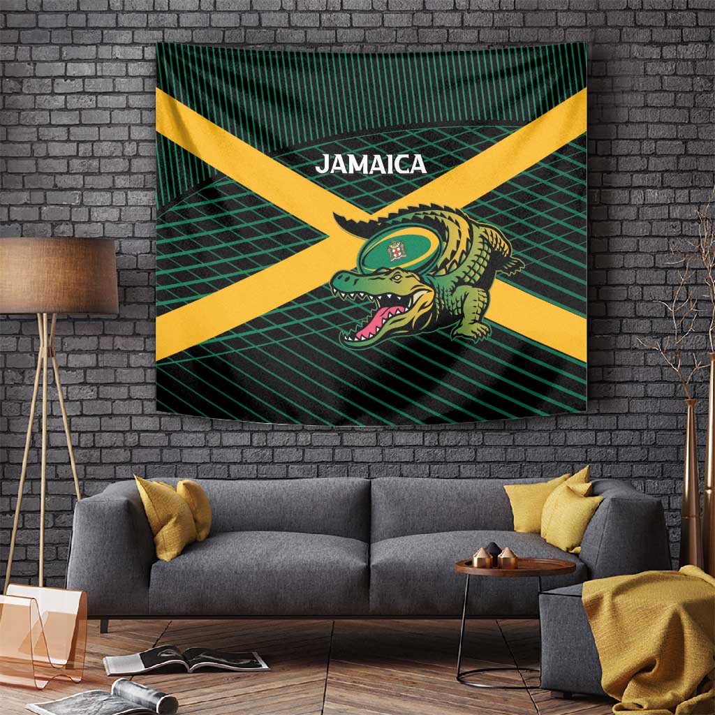 Jamaica Rugby Tapestry Go Champions LT15