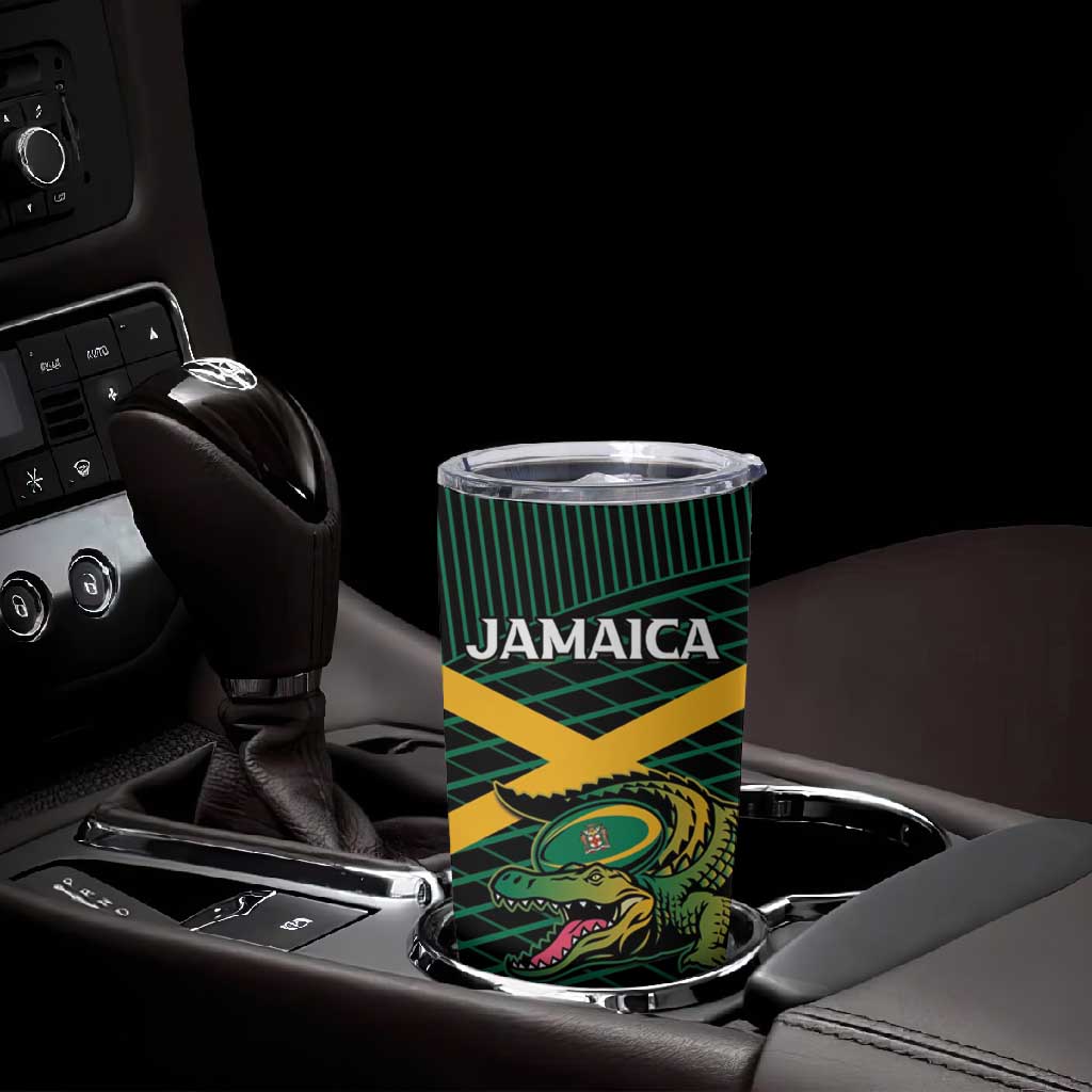 Jamaica Rugby Custom Tumbler Cup Go Champions LT15