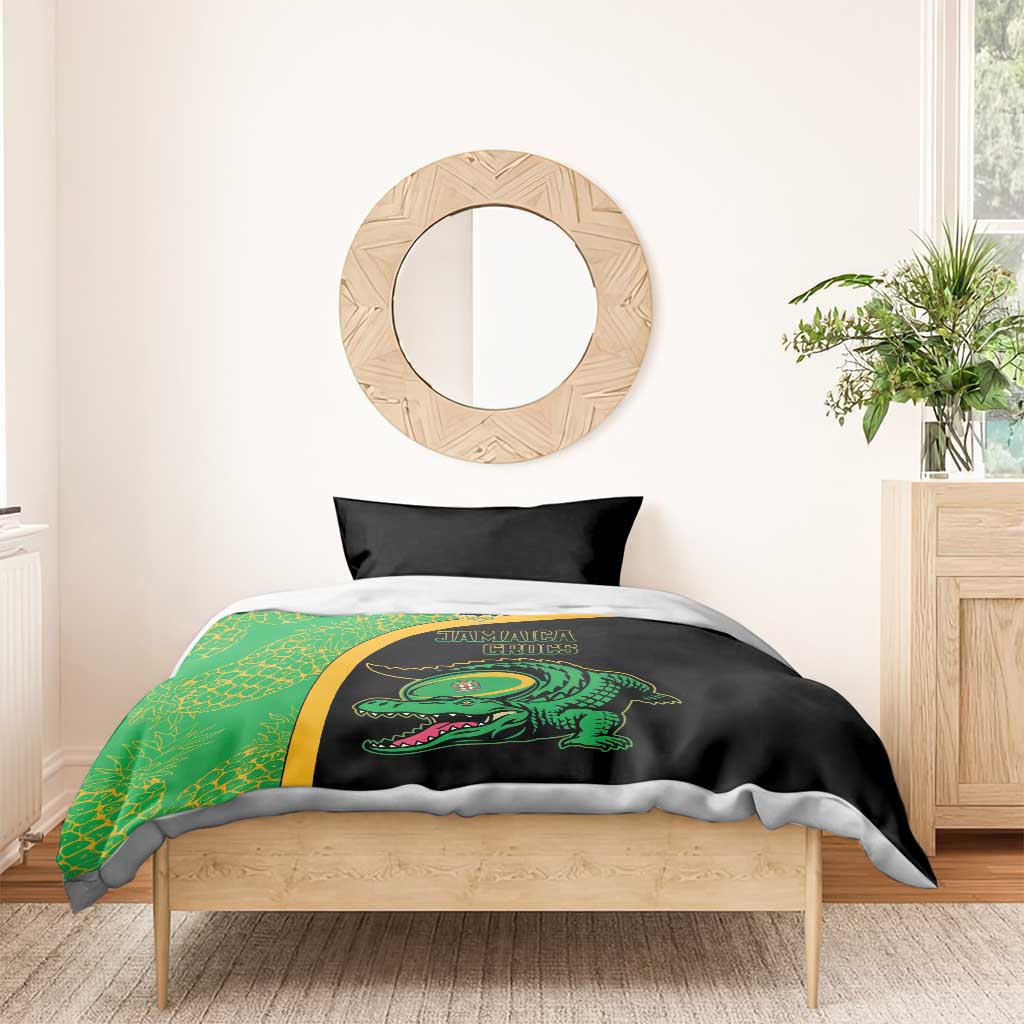 Jamaica Rugby Bedding Set Go Champions - Pineapple Pattern LT15
