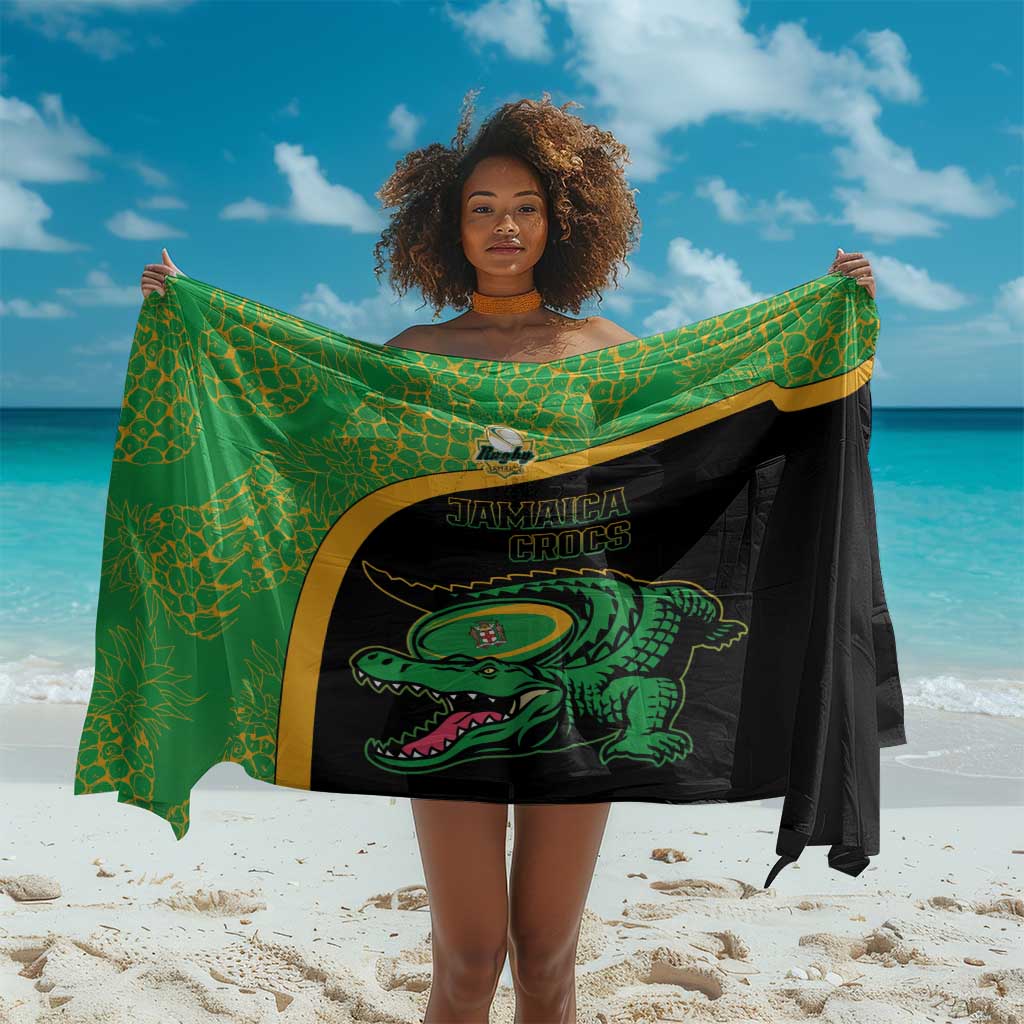 Jamaica Rugby Sarong Go Champions - Pineapple Pattern LT15