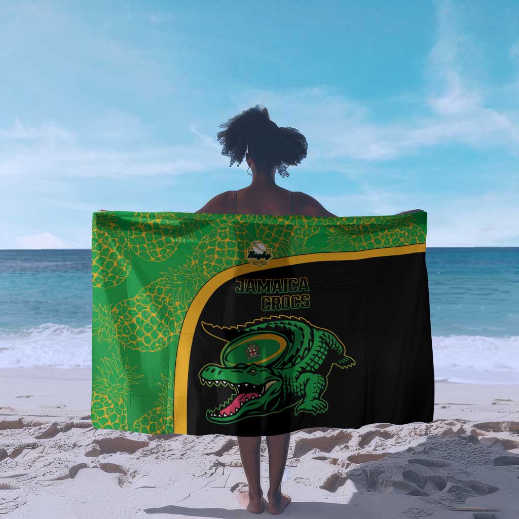 Jamaica Rugby Sarong Go Champions - Pineapple Pattern LT15