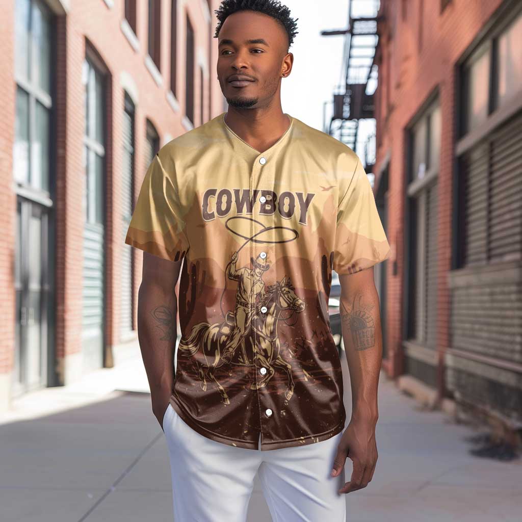 Black Cowboy Take Me Away Baseball Jersey LT15