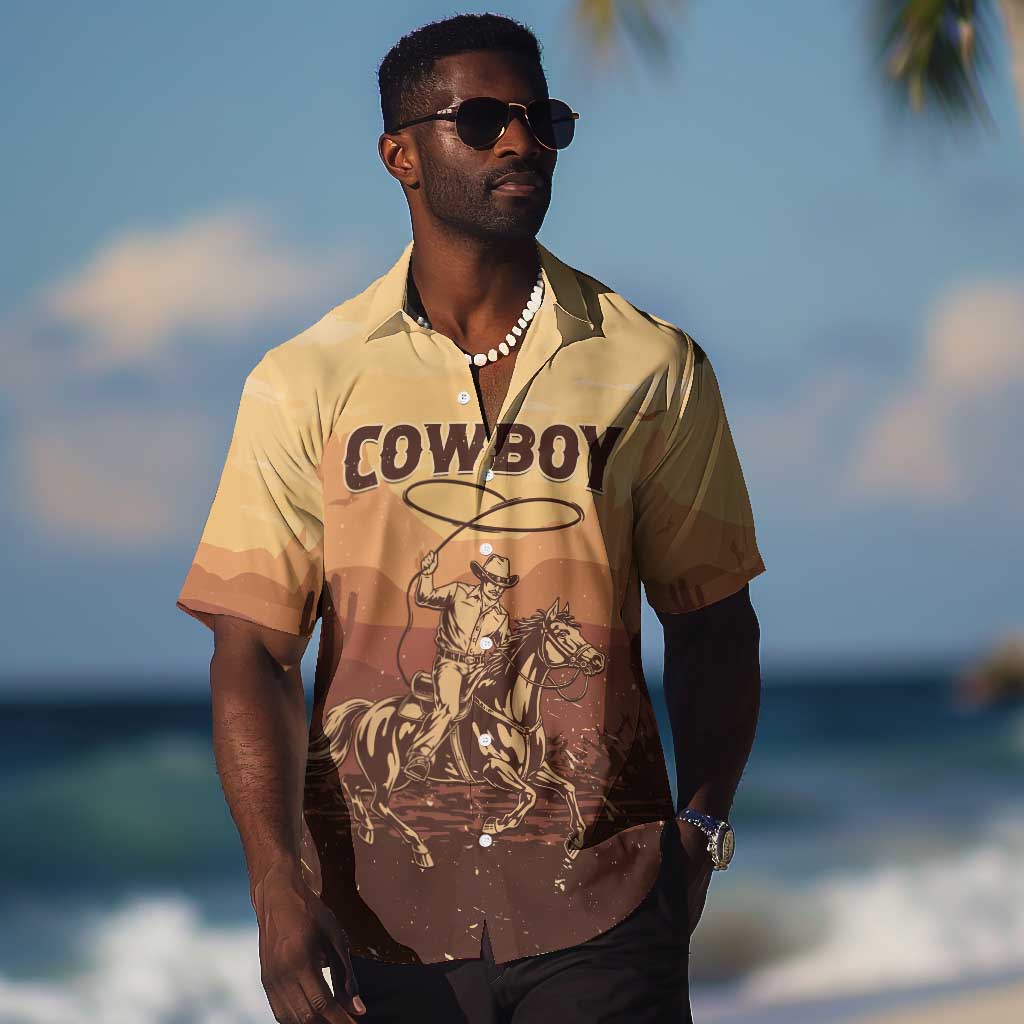 Black Cowboy Take Me Away Hawaiian Shirt LT15