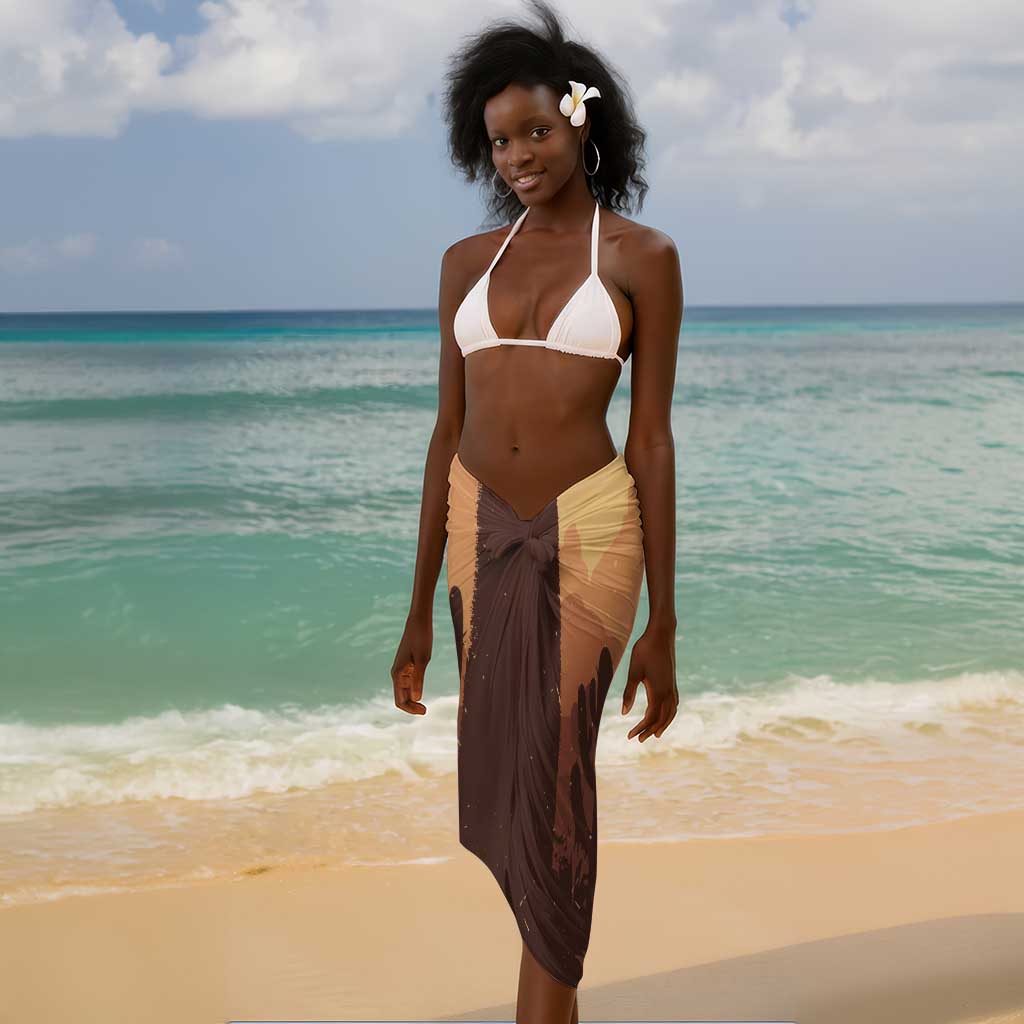 Black Cowboy Take Me Away Sarong LT15