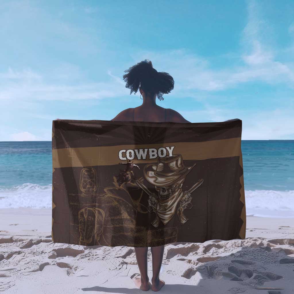 Skull Cowboy Sarong Wild West Reborn LT15