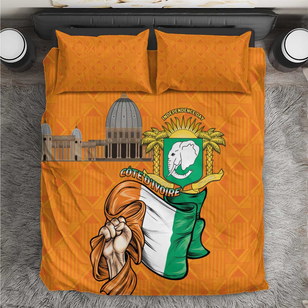 Happy Cote dIvoire Bedding Set 65th of Independence Day LT15