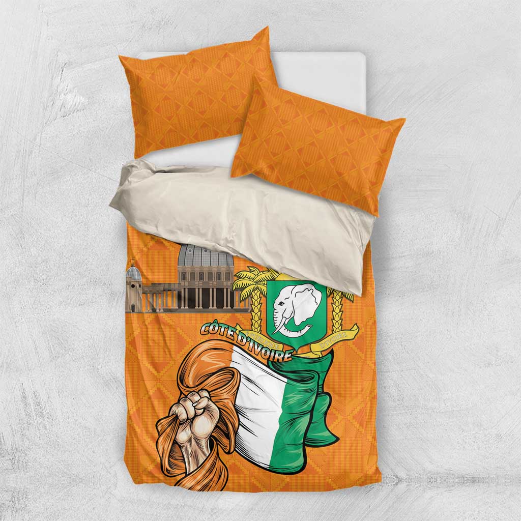 Happy Cote dIvoire Bedding Set 65th of Independence Day LT15