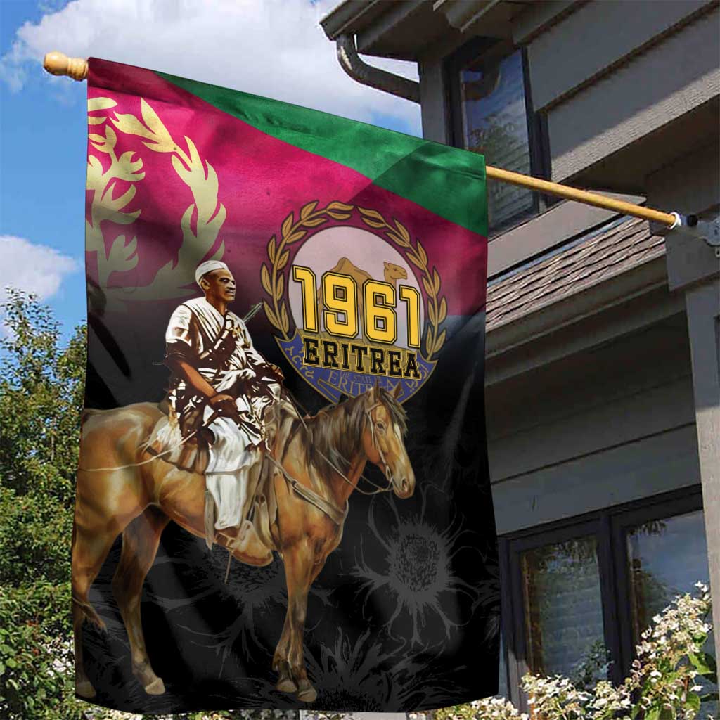 Happy Eritrea Revolution Day Garden Flag Remember Hamid Idris Awate LT15