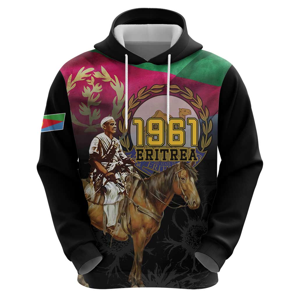 Happy Eritrea Revolution Day Hoodie Remember Hamid Idris Awate LT15