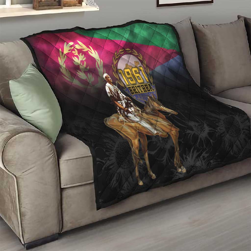 Happy Eritrea Revolution Day Quilt Remember Hamid Idris Awate LT15