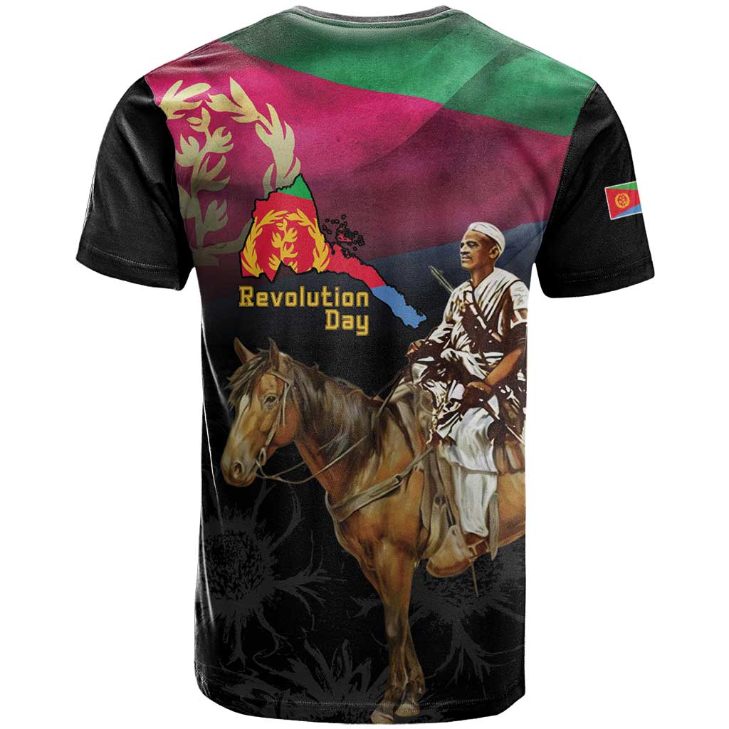 Happy Eritrea Revolution Day T shirt Remember Hamid Idris Awate LT15
