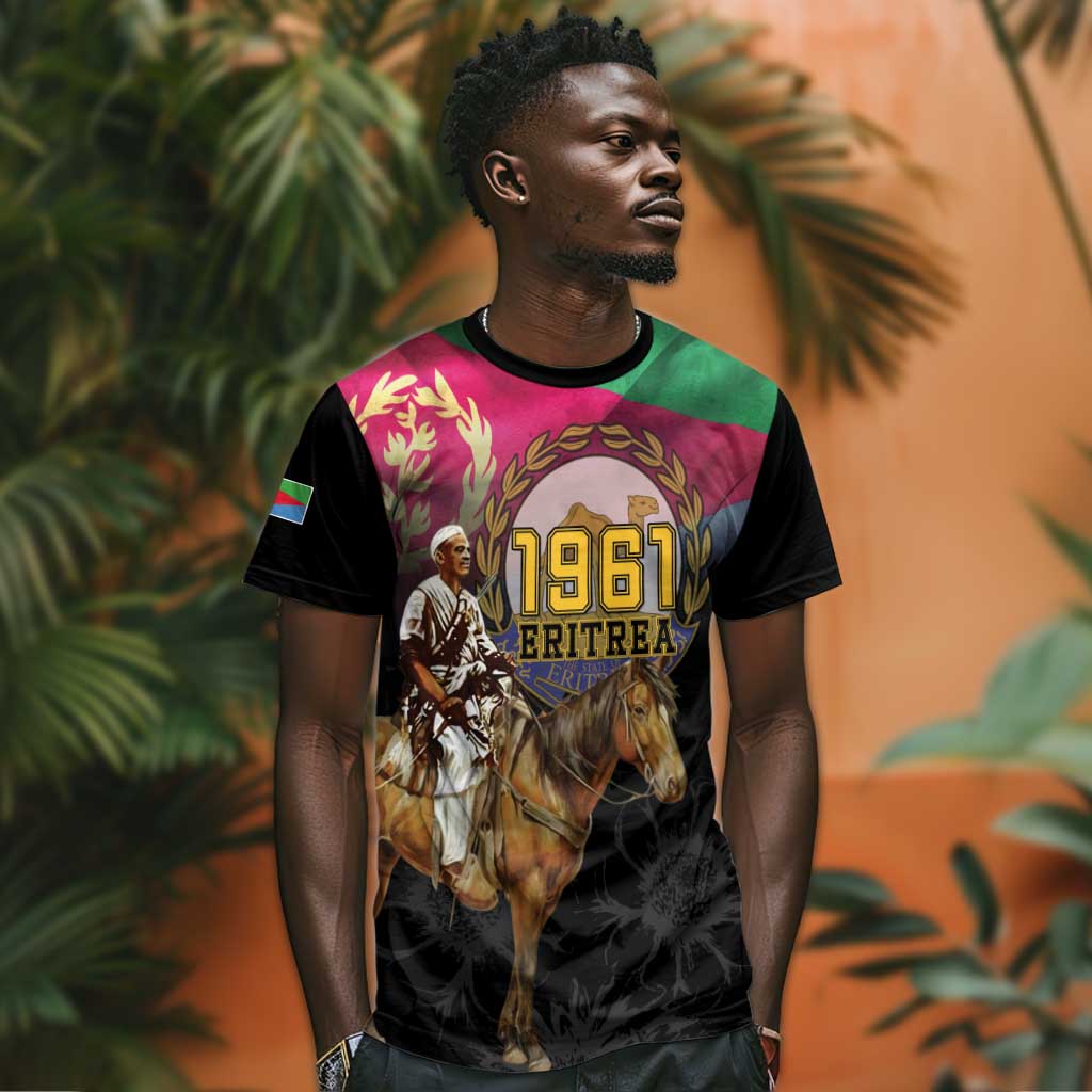 Happy Eritrea Revolution Day T shirt Remember Hamid Idris Awate LT15