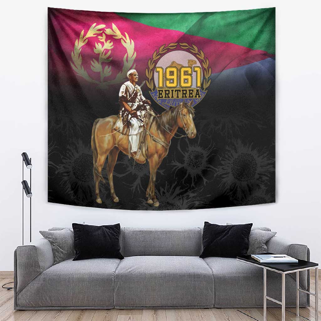 Happy Eritrea Revolution Day Tapestry Remember Hamid Idris Awate LT15