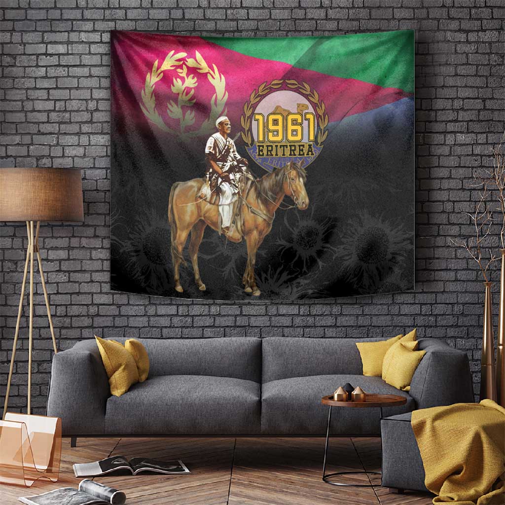 Happy Eritrea Revolution Day Tapestry Remember Hamid Idris Awate LT15