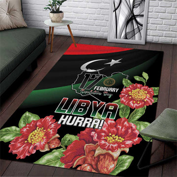 Libya Area Rug February 17th Revolution LT15
