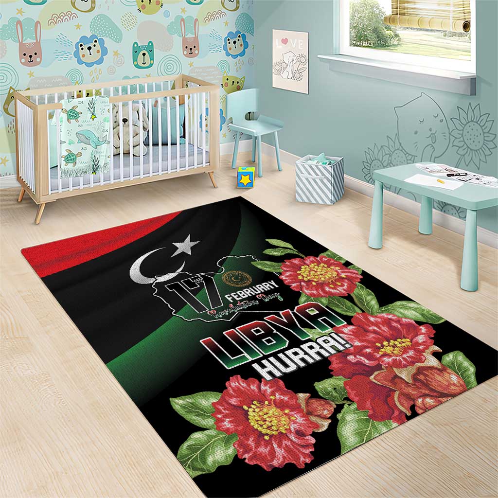 Libya Area Rug February 17th Revolution LT15
