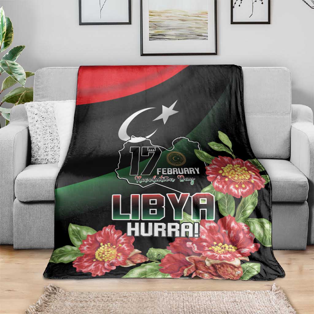 Libya Blanket February 17th Revolution LT15