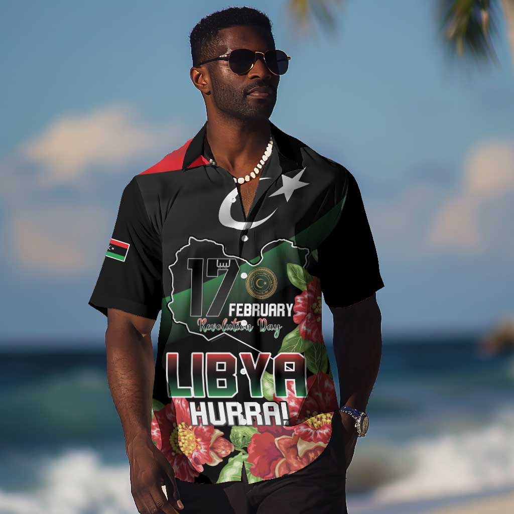 Personalized Libya Hawaiian Shirt February 17th Revolution LT15