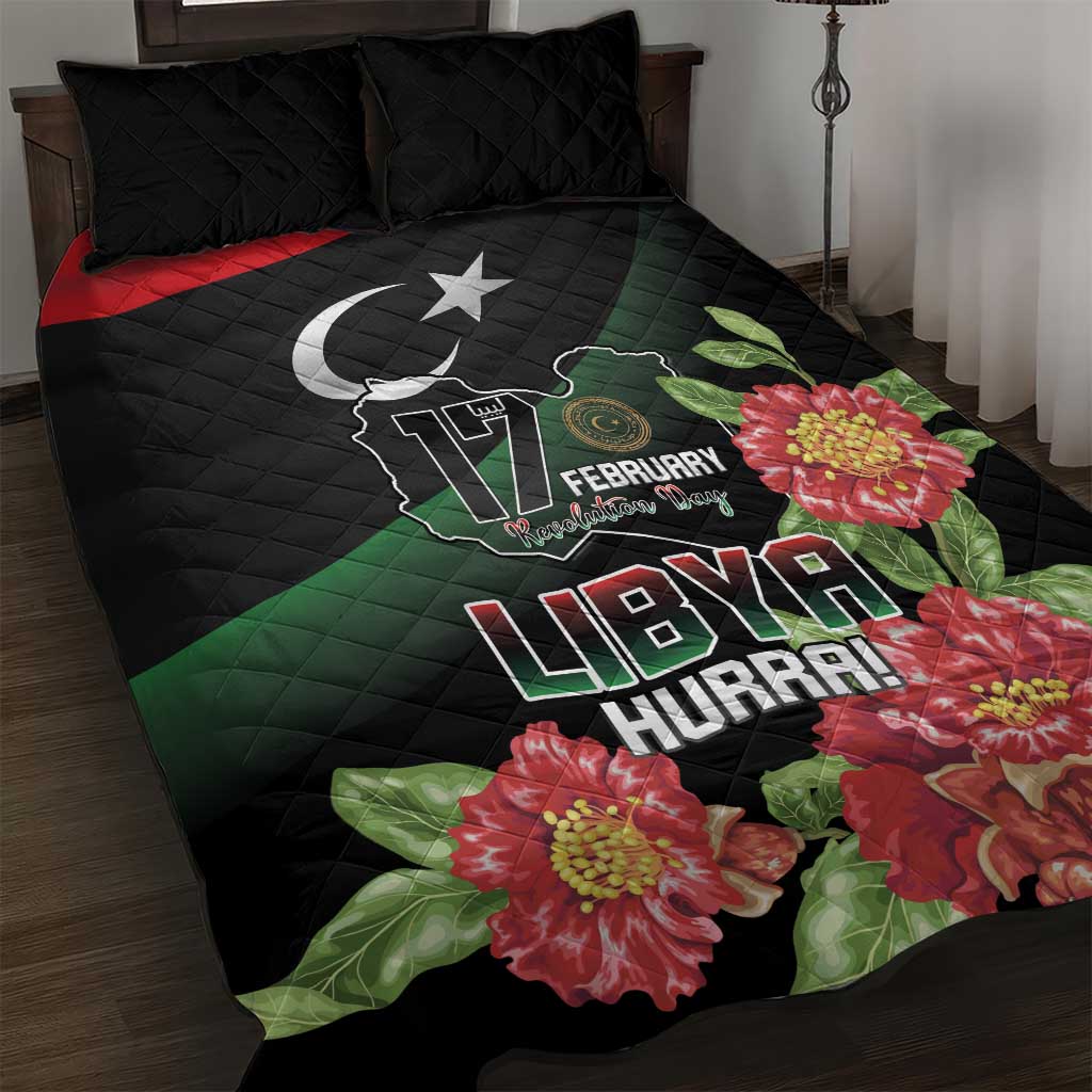 Libya Quilt Bed Set February 17th Revolution LT15