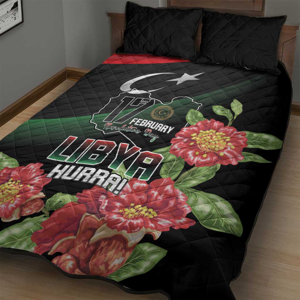 Libya Quilt Bed Set February 17th Revolution LT15