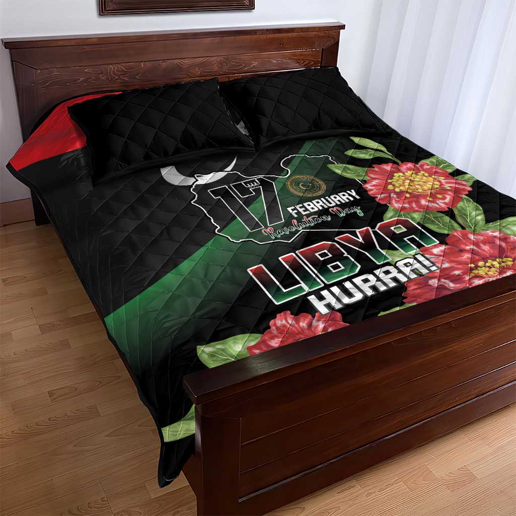 Libya Quilt Bed Set February 17th Revolution LT15