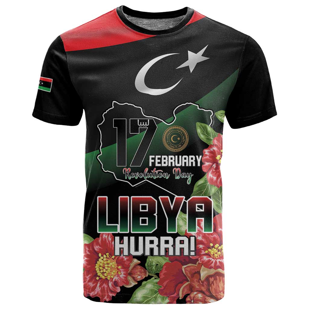 Personalized Libya T shirt February 17th Revolution LT15