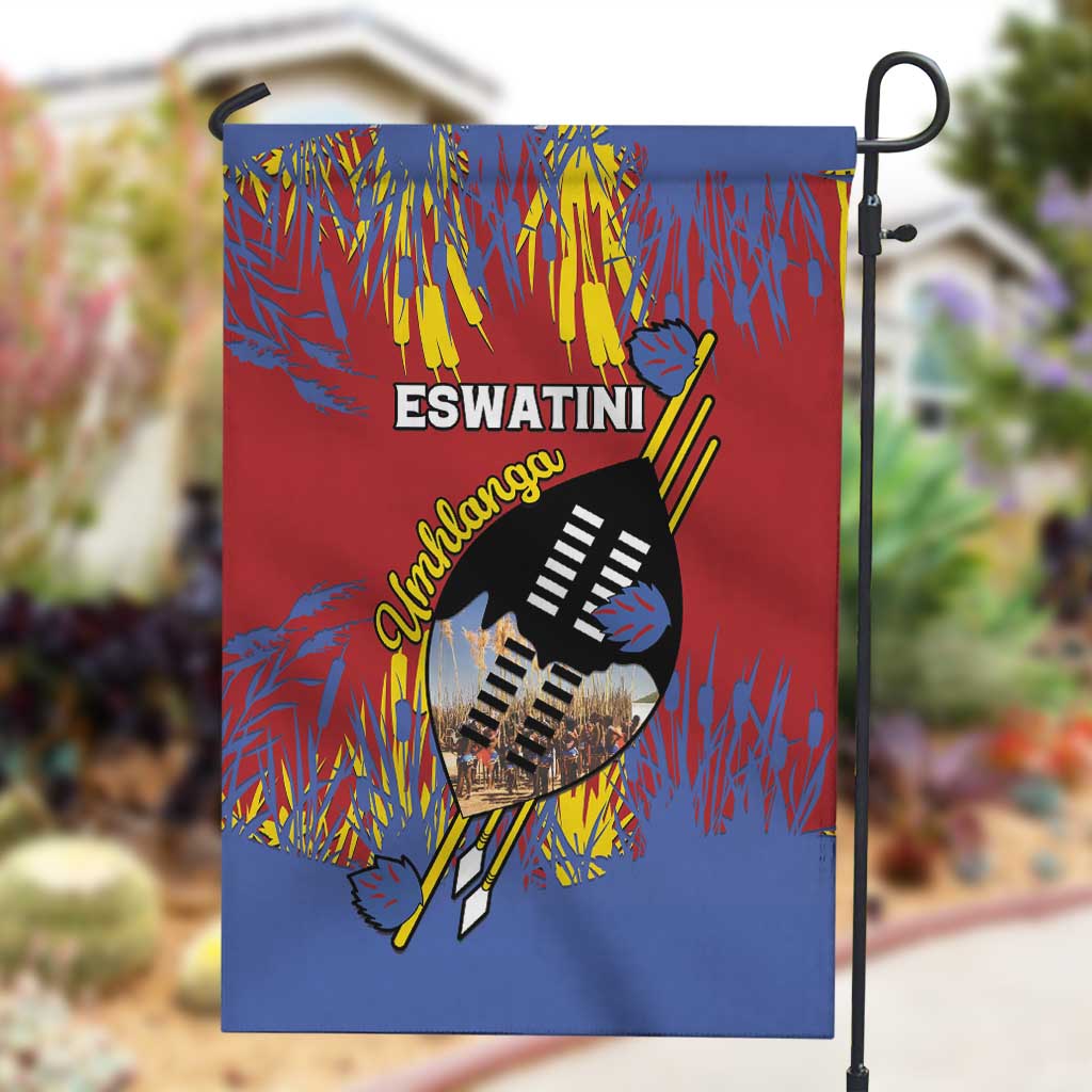 Umhlanga Reed Dance Garden Flag Eswatini Heritage LT15