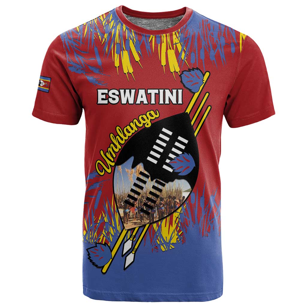 Personalized Umhlanga Reed Dance T shirt Eswatini Heritage LT15