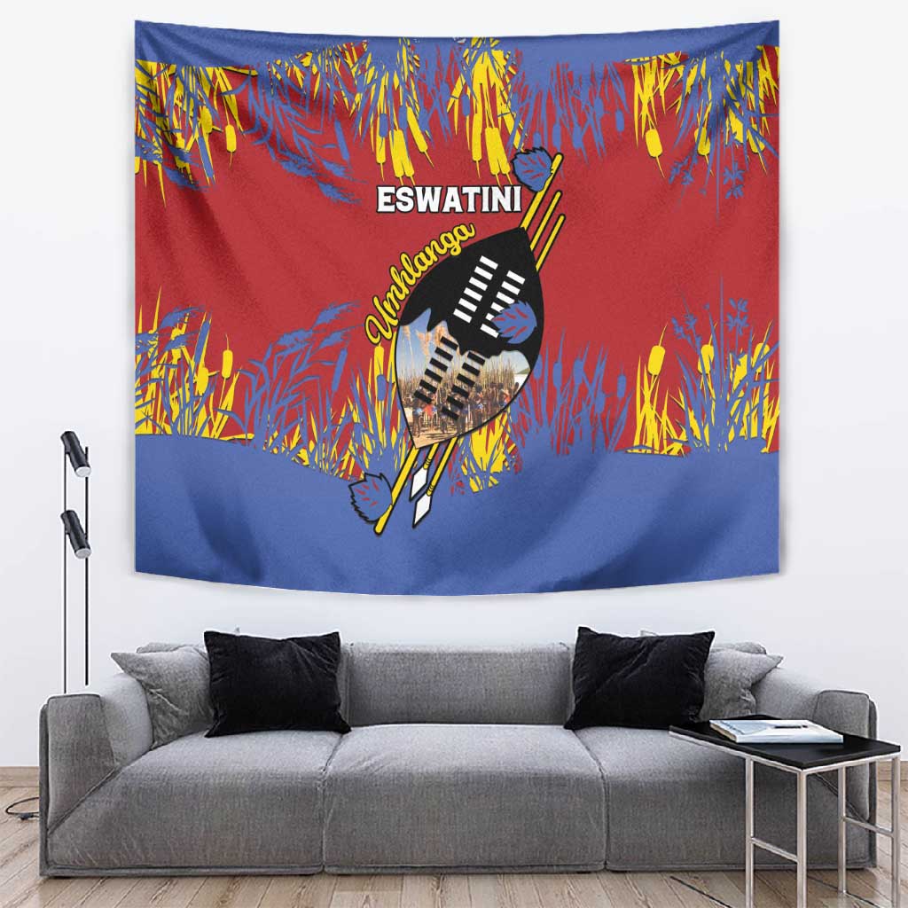 Umhlanga Reed Dance Tapestry Eswatini Heritage LT15