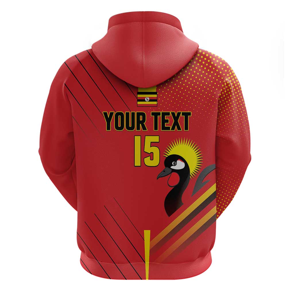 Custom Uganda Basketball Hoodie Go Silverbacks LT15