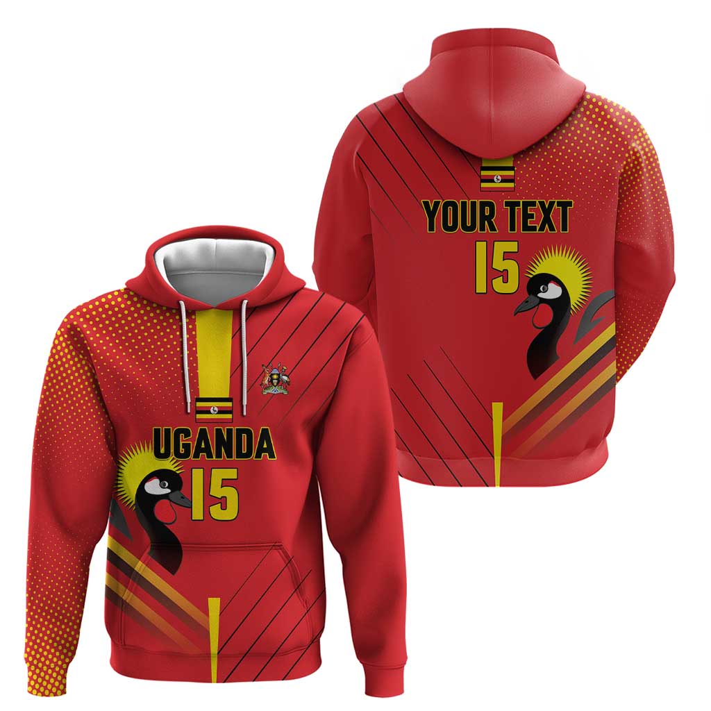 Custom Uganda Basketball Hoodie Go Silverbacks LT15