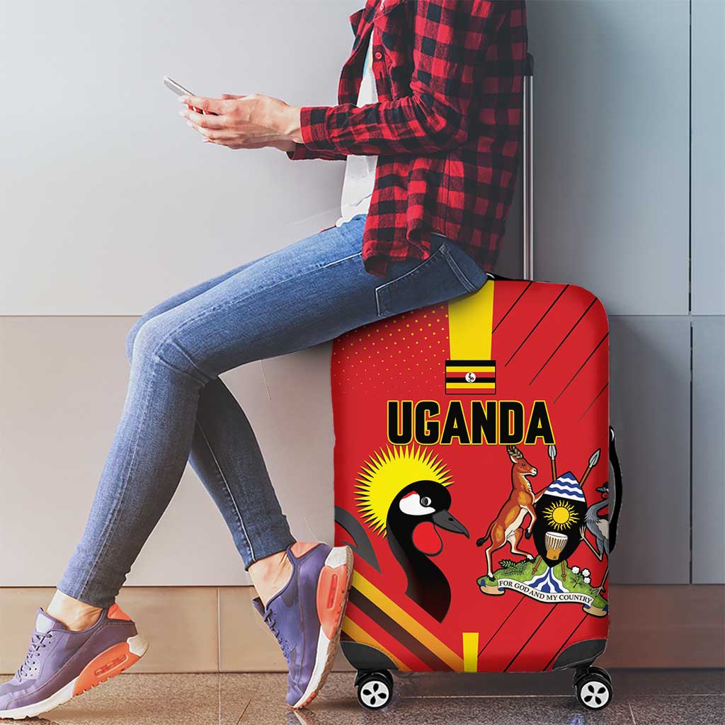 Uganda Basketball Luggage Cover Go Silverbacks LT15